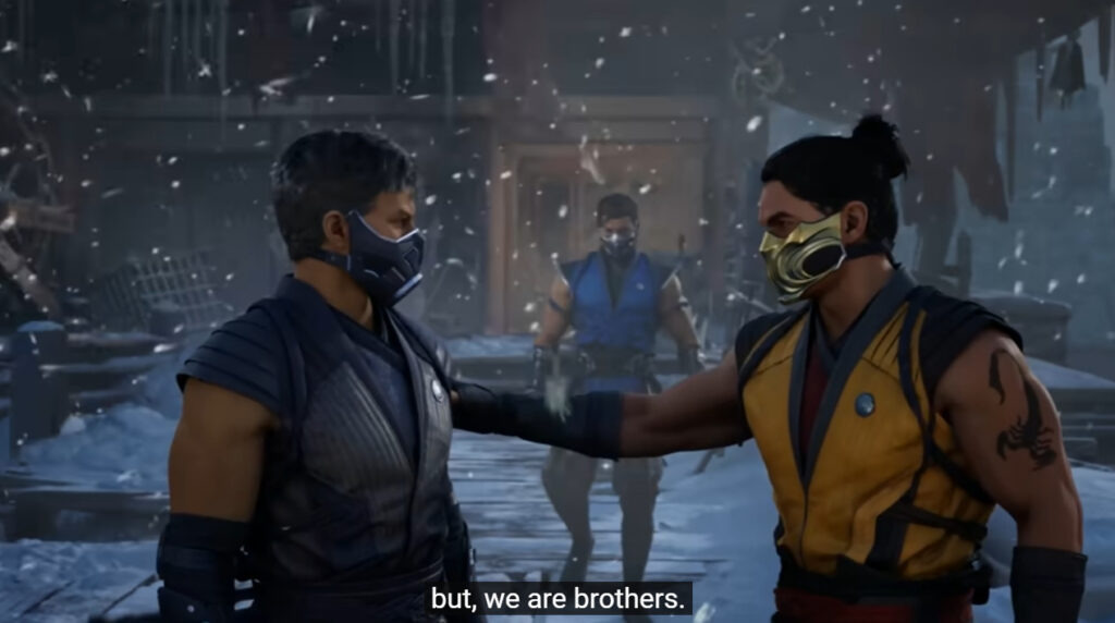 Smoke, Sub-Zero, and Scorpion