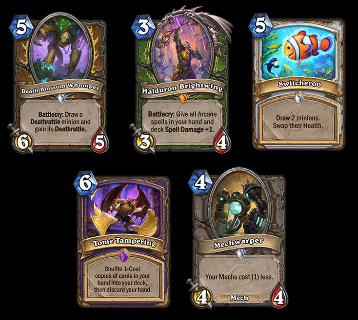 Halduron Brightwing, Switcheroo, Tome Tampering, and Mechwarper updates 