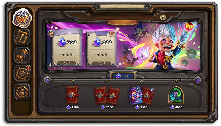 Whizbang’s Workshop event in Hearthstone 