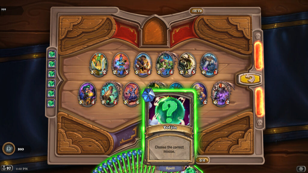 Hearthstone Say My Name Tavern Brawl screenshot