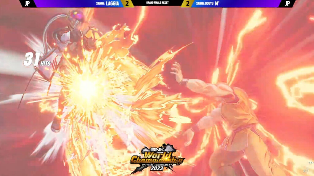 Laggia wins KOF XV SWC 2023 Grand Final