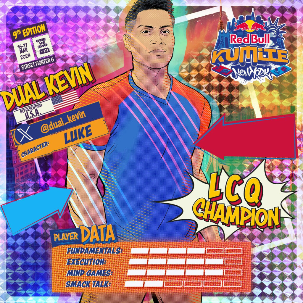 Dual Kevin won the Red Bull Kumite 2024 LCQ