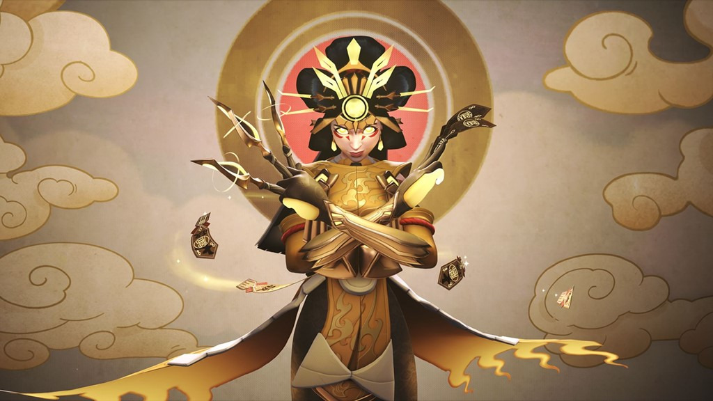 Mythic Kiriko skin from Overwatch 2 Season 3 