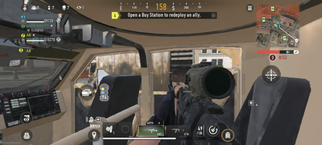 Warzone Mobile gameplay screenshot 