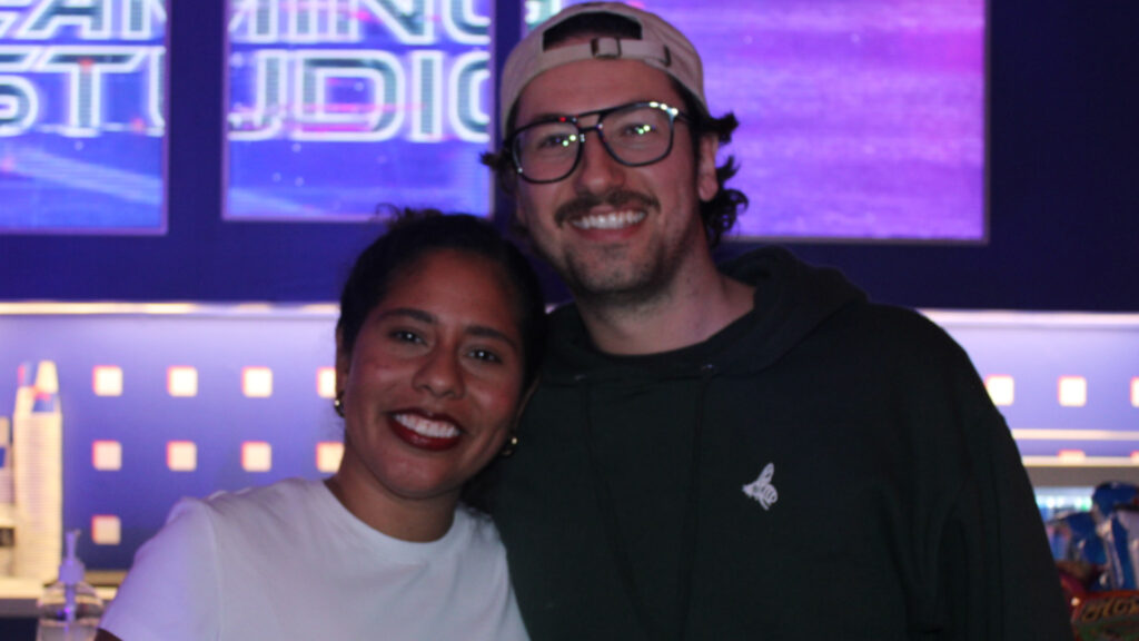 Roxana Rangel and GorditoCrunch_ at the event