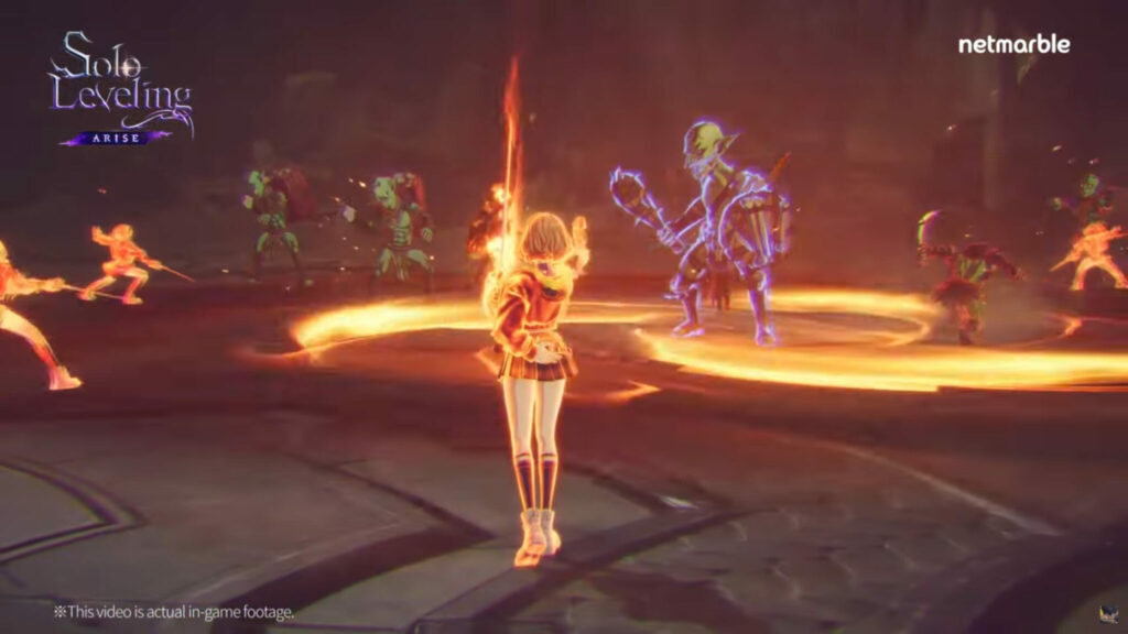 Solo Leveling Arise Emma Laurent gameplay screenshot 