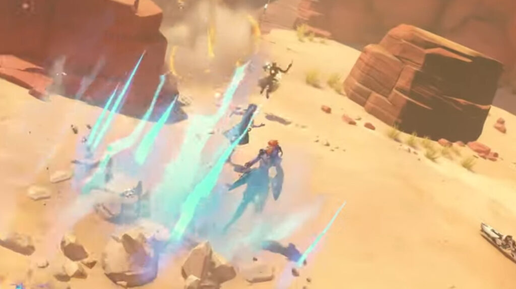 Venture's Tectonic Shock ultimate in Overwatch 2 