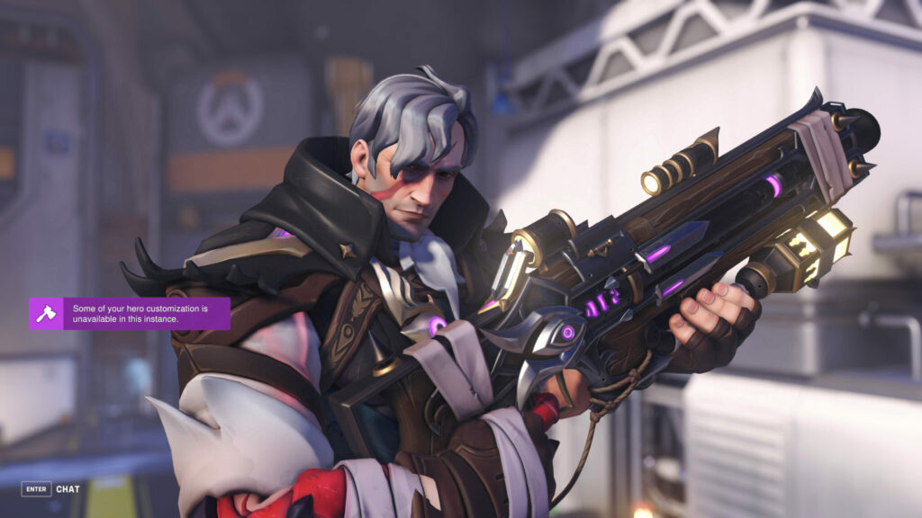 Soldier: 76's Los Muertos weapon skin 