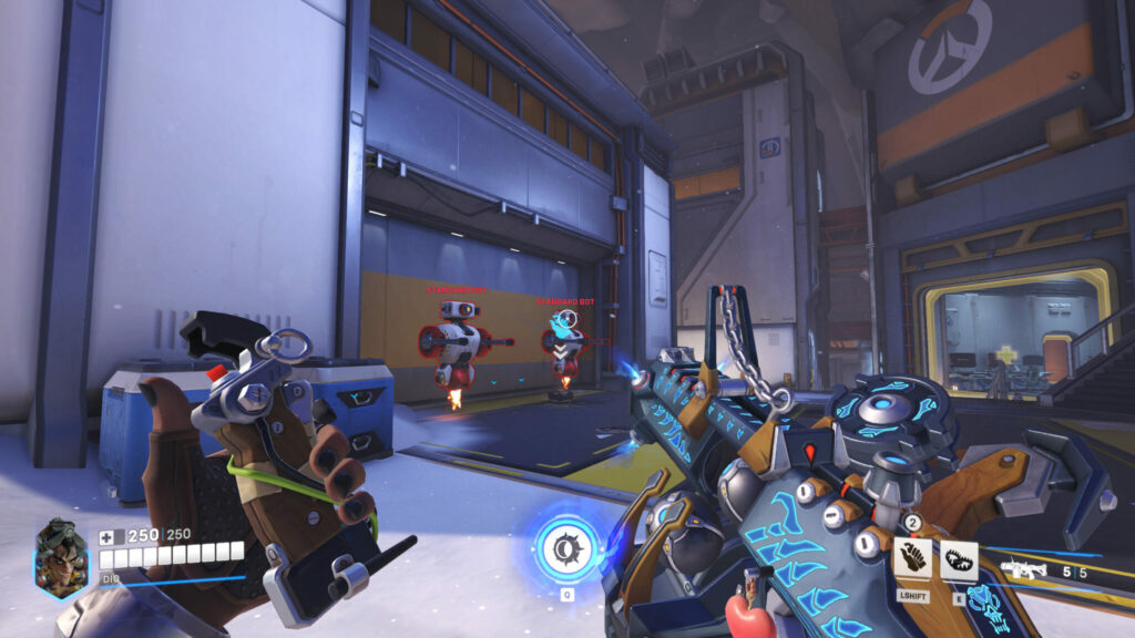 Junkrat's Los Muertos weapon skin 