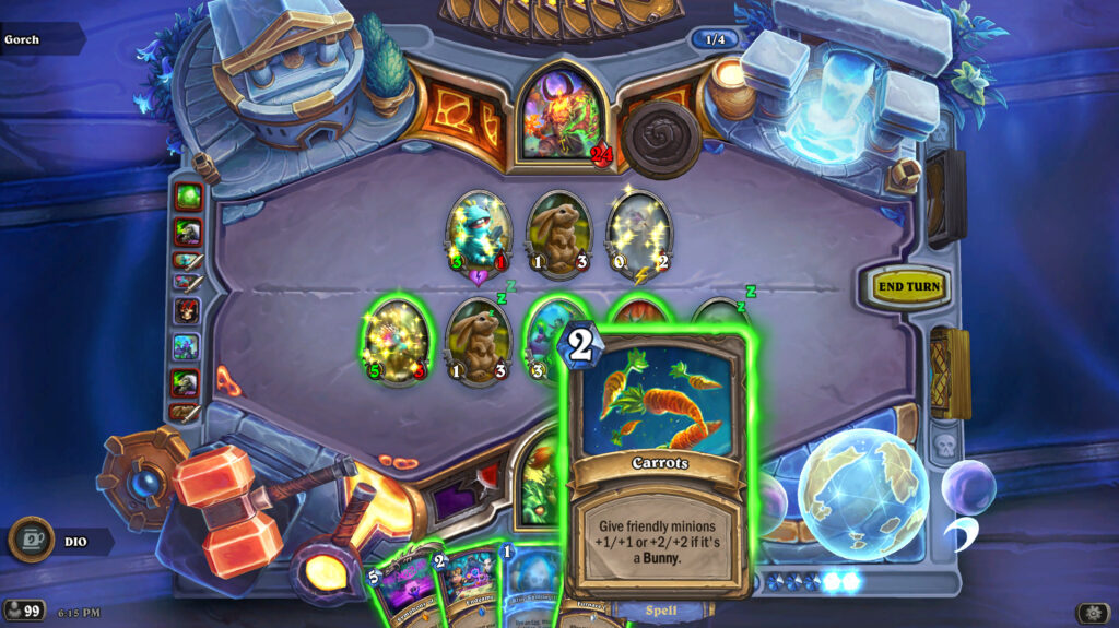 Hearthstone Carrot Spell