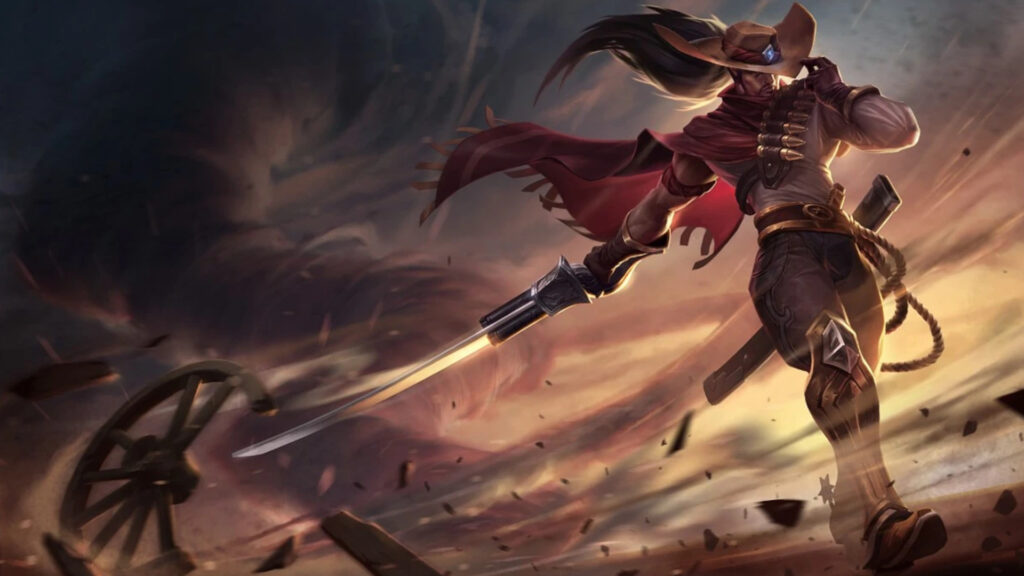High Noon Yasuo skin in League of Legends 