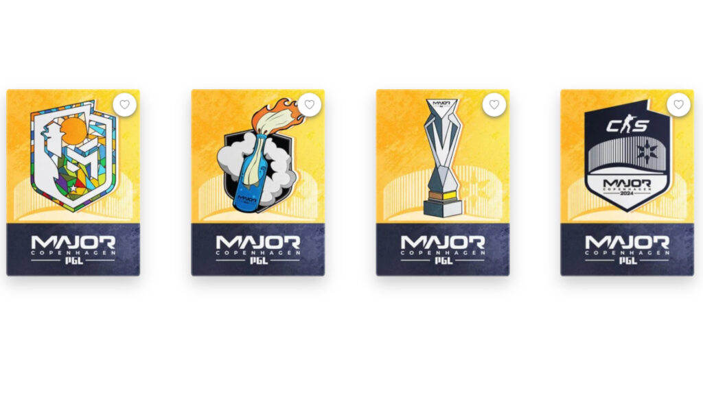 Displate and PGL CS2 Major Copenhagen 2024 posters