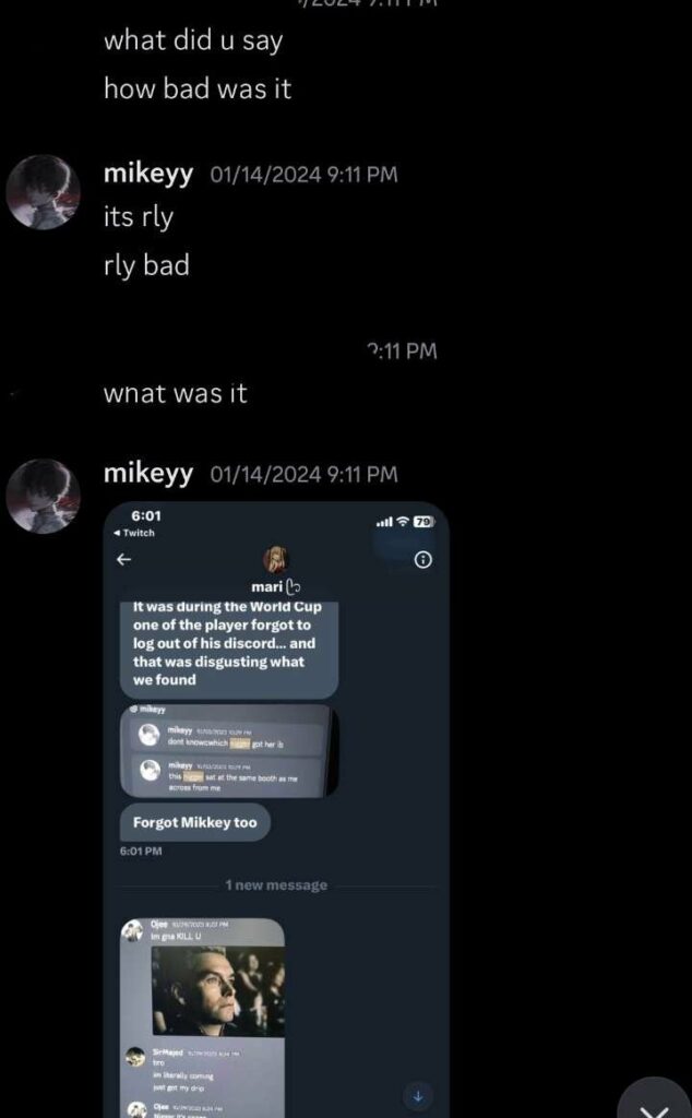 Leaked screenshots showing the alleged use of abhorant racial remarks by Mikeyy, Ojee, and s9mm have led to the end of the M80 Overwatch squad.