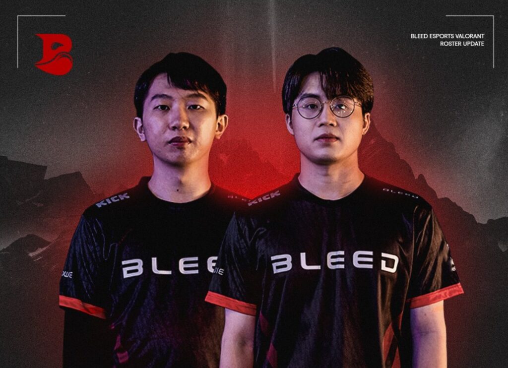 Crazyguy and EgoistVAL out of Bleed esports
