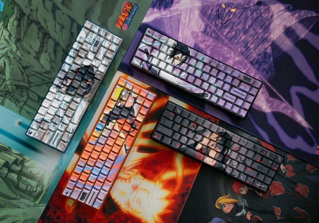 Higround announces Naruto gaming keyboards