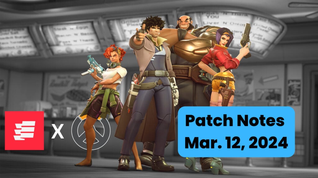 The Overwatch 2 Season 9 midseason patch notes arrive! Get your Cowboy Bebop skins with a heaping helping of new nerfs and buffs!