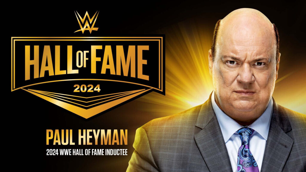 Paul Heyman is your first WWE Hall of Fame 2024 inductee