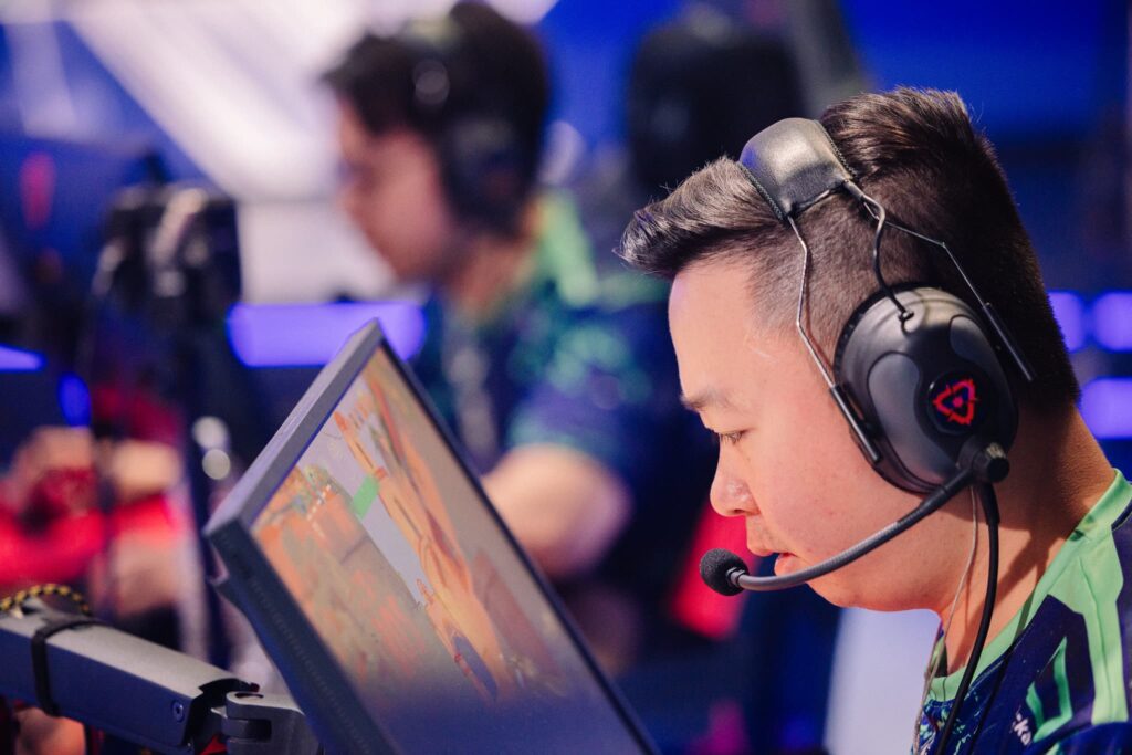 supamen of Evil Geniuses competes at VCT Americas Kickoff on Day 2 of Week 2 at Riot Games Arena on February 24, 2024.