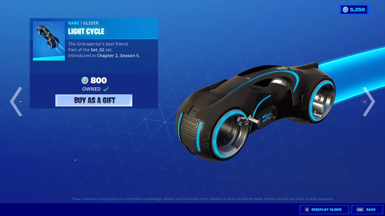Tron’s Light Cycle has returned to Fortnite: Here is how you can get the glider