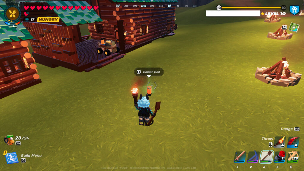 How to get Power Cells in LEGO Fortnite