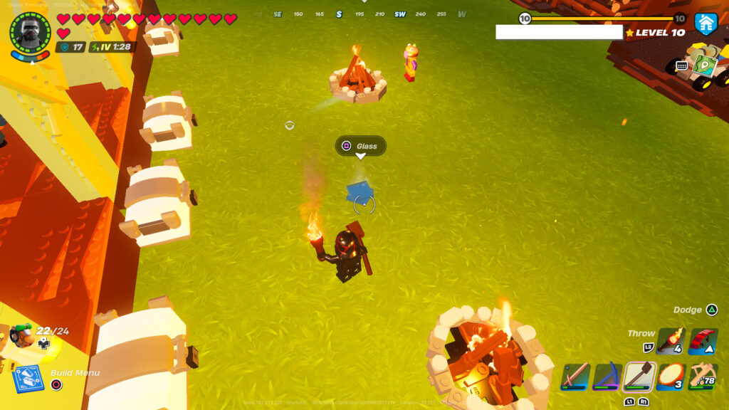 How to make Glass in LEGO Fortnite