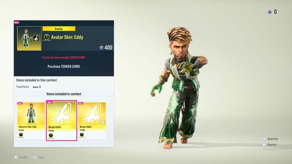 Tekken Shop screenshot 