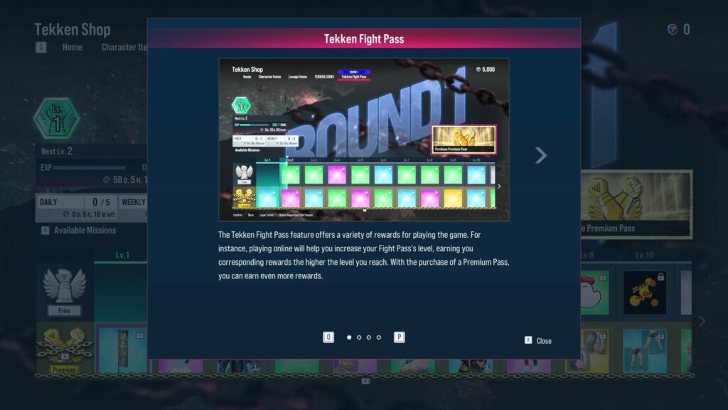 Tekken Fight Pass screenshot