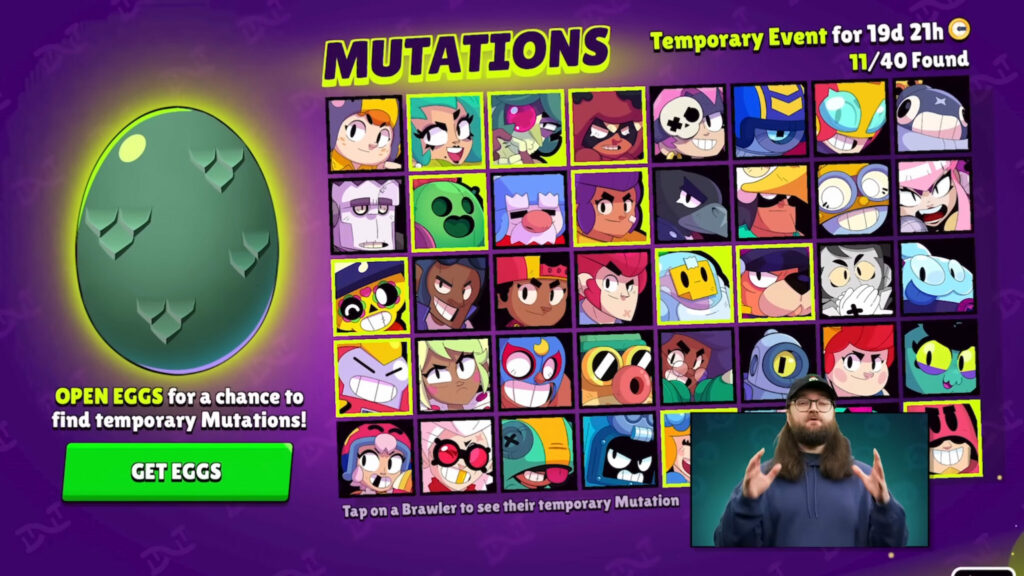 40 different mutations you can get from monster eggs