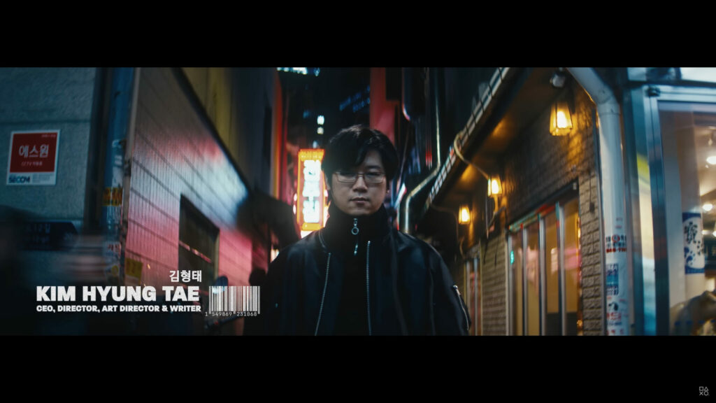 Shift Up's CEO Kim Hyung Tae in Stellar Blade The Journey episode 1
