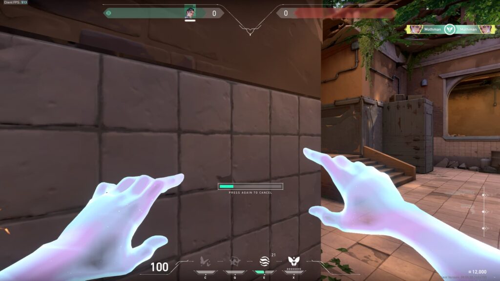 Clove uses Not Dead Yet and gains invulnerability for a short moment during the resurrection.