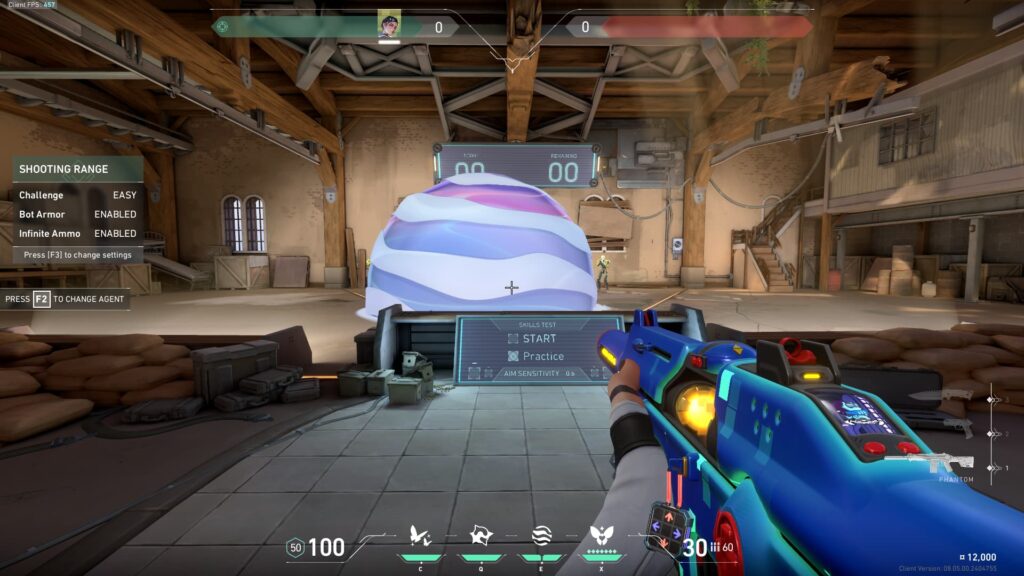 A smoke is placed down with Ruse in the Range.