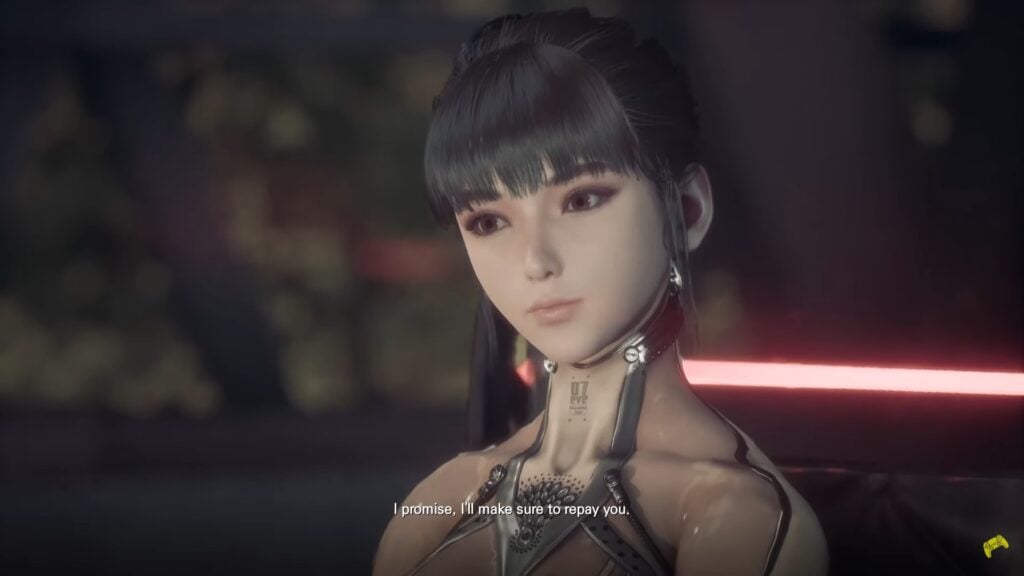 EVE promises to repay ADAM for saving her