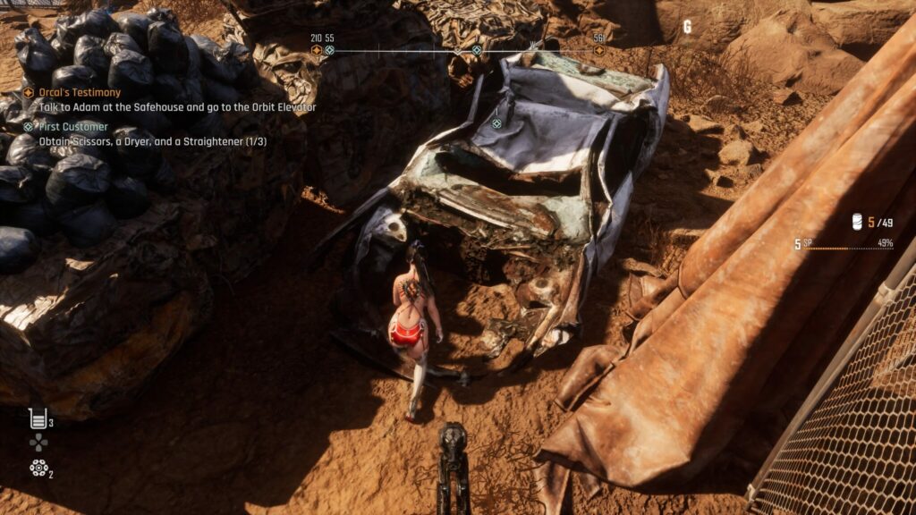 EVE finds the Dryer for Kasim.