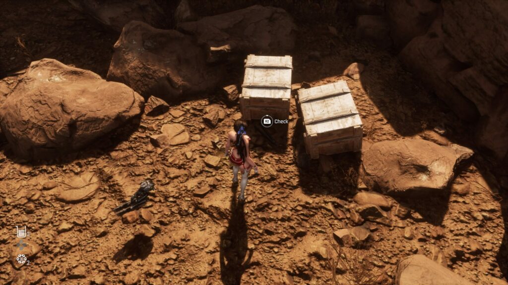 EVE finds the Straightener for Kasim.