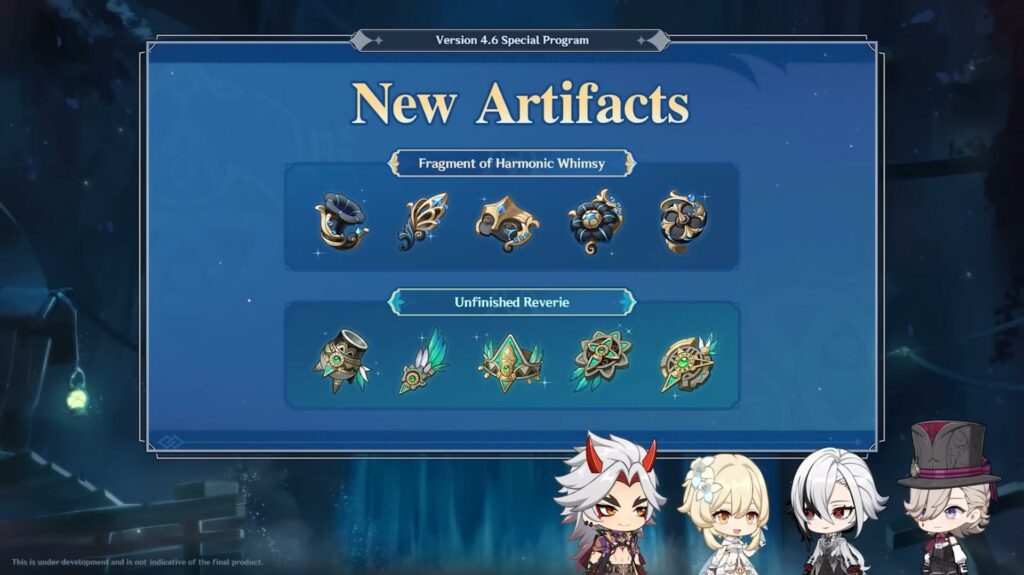 New Artifact Sets in Genshin Impact Version 4.6