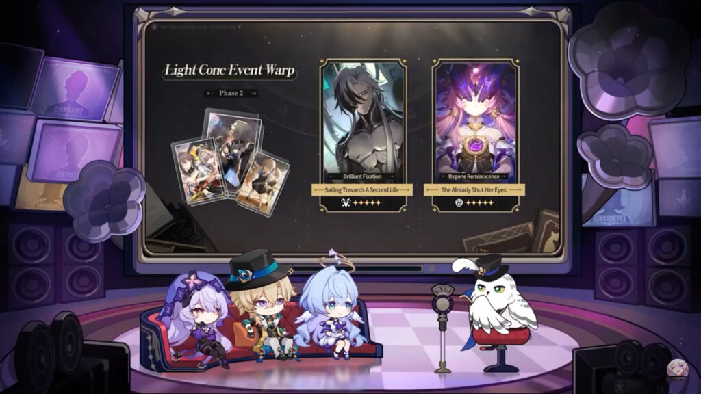 Details of the Light Cone Event Warp Phase 2 in the game Honkai: Star Rail Version 2.2