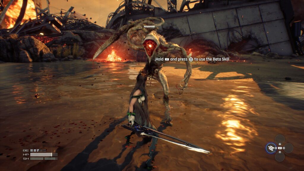 Stellar Blade combat: Beta Skills 1