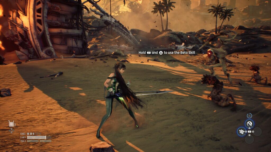 Stellar Blade combat: Beta Skills 2