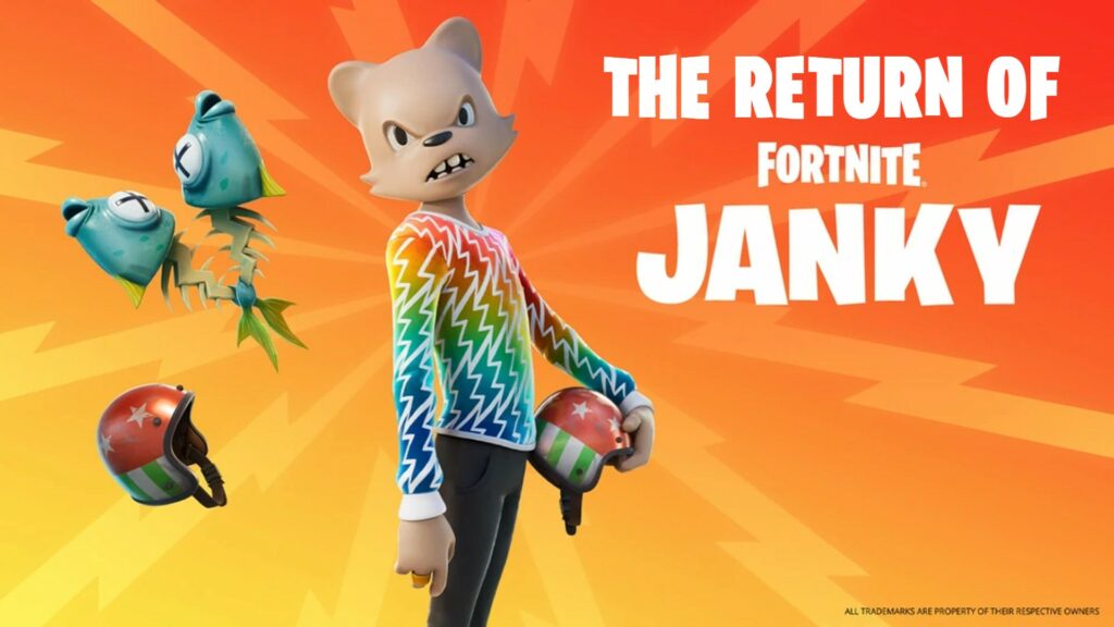 Rare Janky Fortnite skin to return after 800+ days