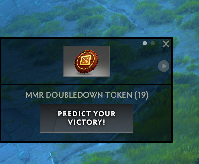 MMR Double Down token UI