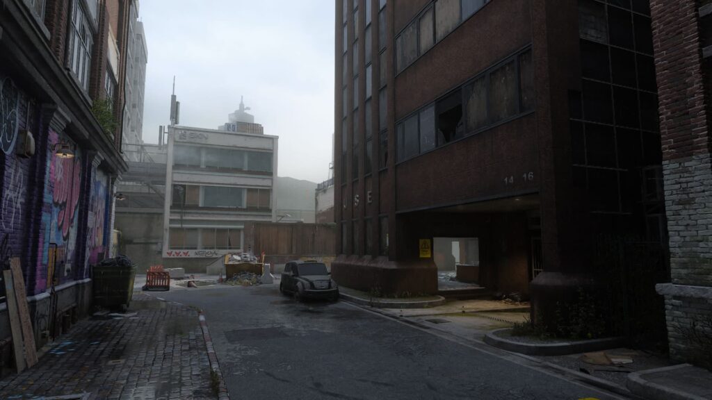 A look at the Alley point of interest on Grime in MW3.