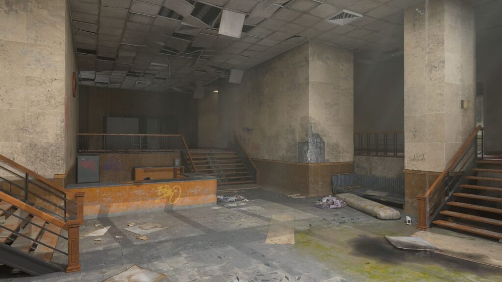 A look at the SKN Comms point of interest on Grime in MW3.