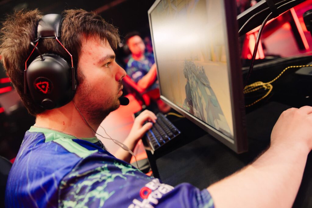 NaturE of Evil Geniuses competes during Week 1 of VCT Americas Stage 1 at the Riot Games Arena on April 7, 2024.