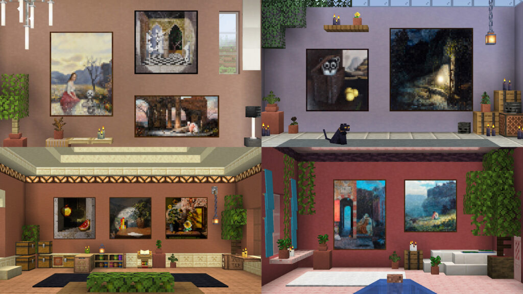 New paintings added to Minecraft for the first time in over a decade