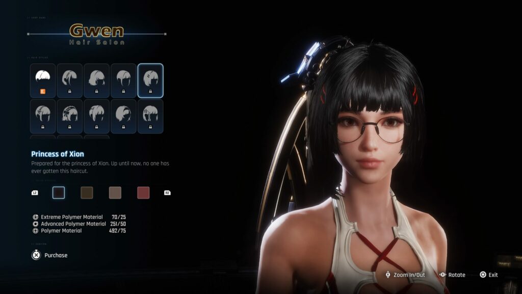 The Princess of Xion hair in Stellar Blade.