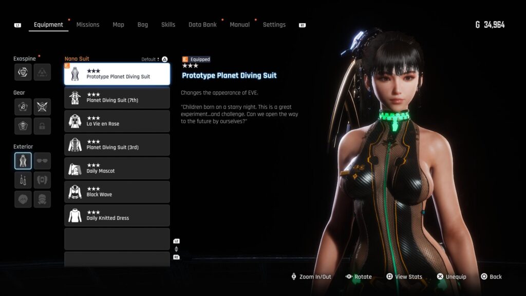 How to unlock the Prototype Planet Diving Suit in Stellar Blade