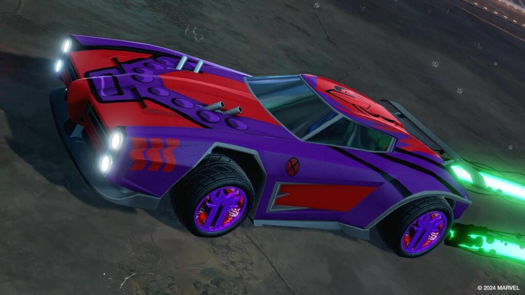 The Magneto Decal for Dominicus looks just as menacing as the Master of Magnetism does in the X-Men 97 animated series