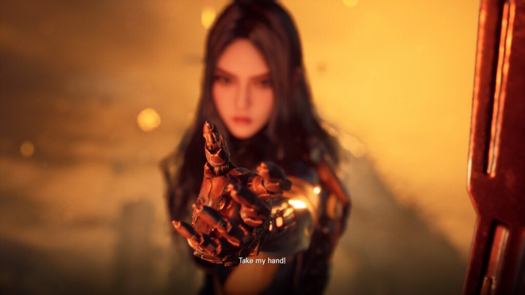 Stellar Blade cutscene screenshot