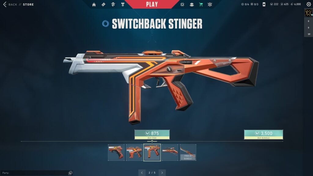 The bundle's Stinger.