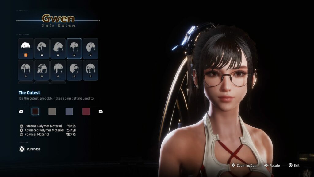 The The Cutest hair in Stellar Blade.